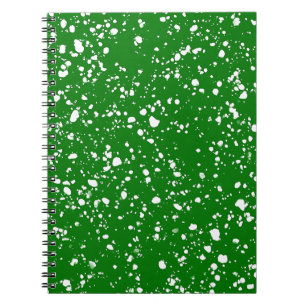 Bright Meadow Marble Notebook