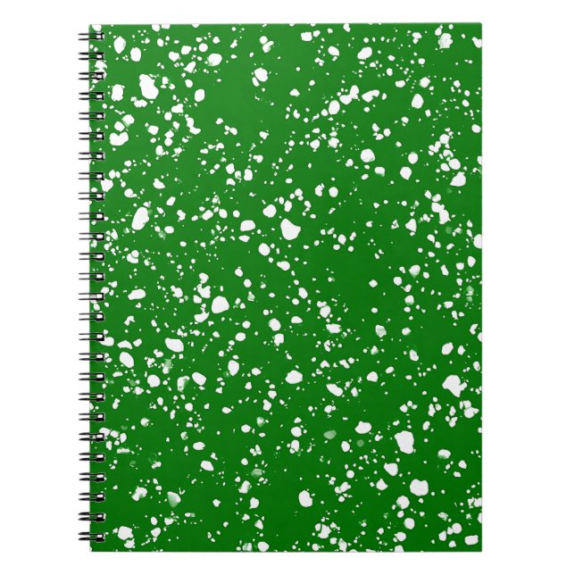 Bright Meadow Marble Notebook (Front)