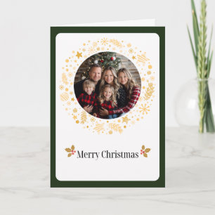 Bright Merry Christmas Photo Card
