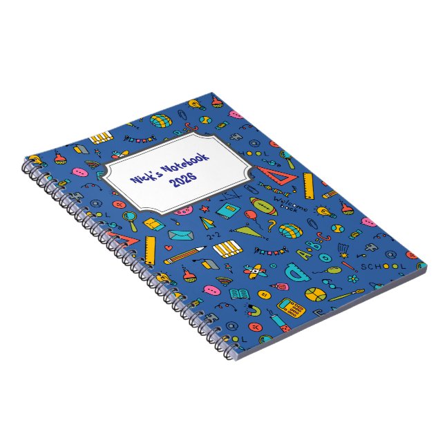 Bright Minds School Notebook (Right Side)