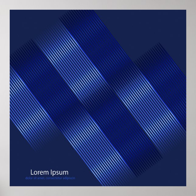 bright modern background, geomeric objects from co poster (Front)