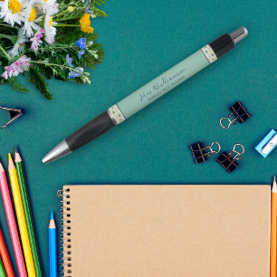 Bright Modern Floral Teacher's Pen
