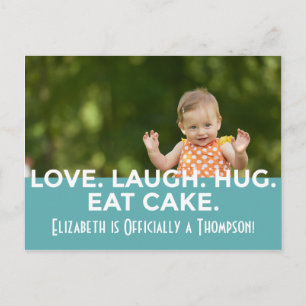 Bright Modern Stripes Adoption Announcements