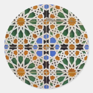 Bright Moroccan Pattern Stickers