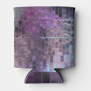 Bright Mosaic: Multicolored Glossy Abstract. Can Cooler