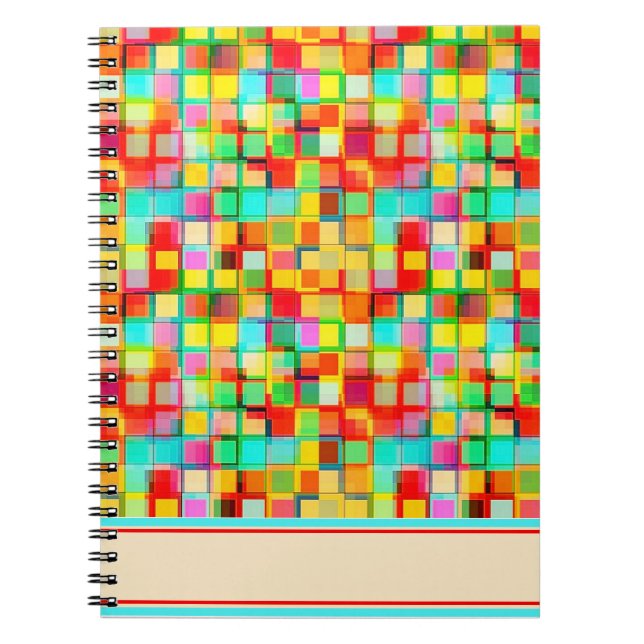 Bright mosaic notebook (Front)