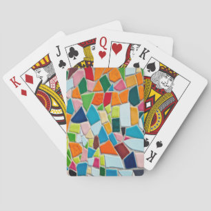 Bright Mosaic Tiles Playing Cards