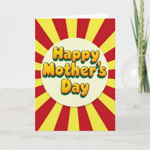 Bright Mother Day Lights Card