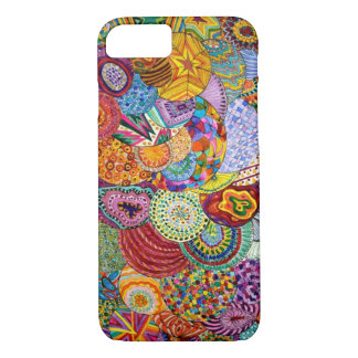 Bright multi-nanoscapes iPhone 7 Case