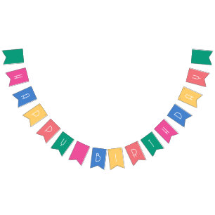 Bright Multicolor Bunting