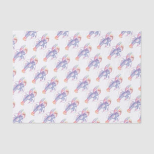 Bright Multicolor Lobster Tissue Paper