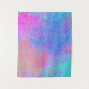 Bright Multicolor Splashes Tapestry