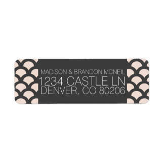 Bright N Beautiful Return Address Label