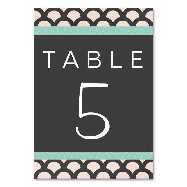Bright N Beautiful Table Card (Front)