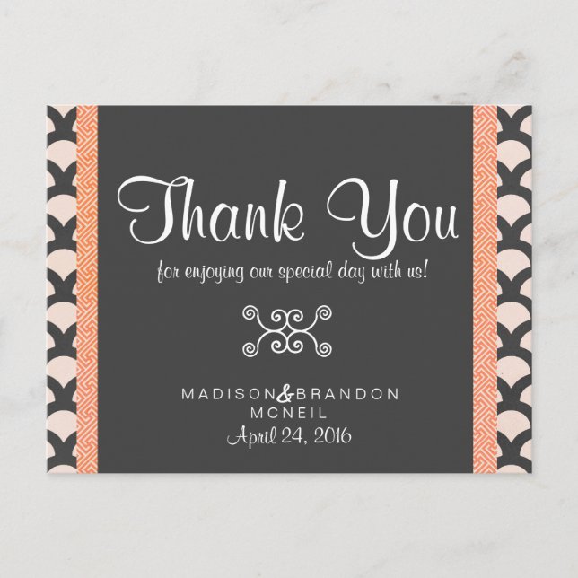 Bright N Beautiful Thank You Card (Front)