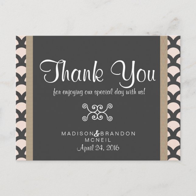 Bright N Beautiful Thank You Card (Front)