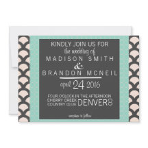 Bright N Beautiful Wedding Invitation