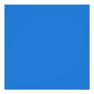 Bright navy blue (solid colour) photo print