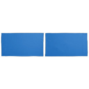 Bright navy blue (solid colour) pillowcase
