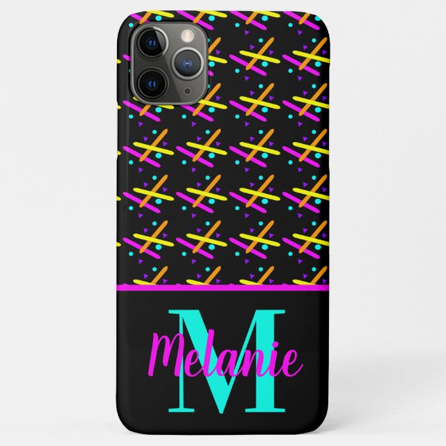Bright Neon Laser Action Flourescent Case-Mate iPhone Case (Back)