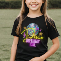 Bright Neon Pink Glow Disco Ball Dance Birthday