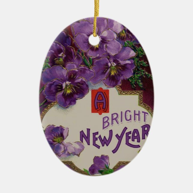 Bright New Year Ornament (Front)