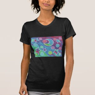 Bright Night ladies petite t-shirt