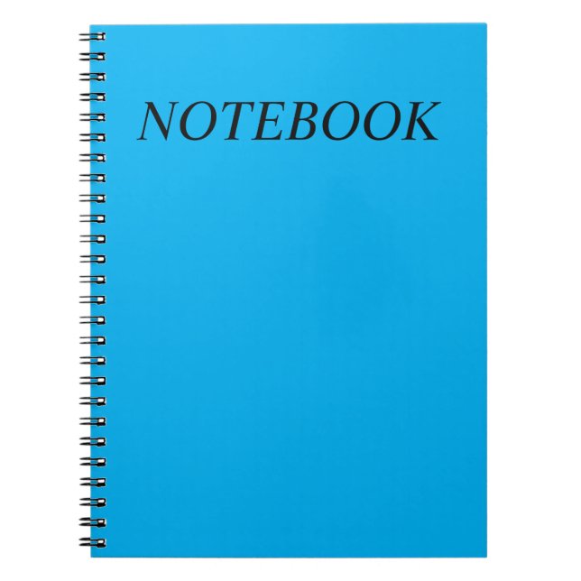 BRIGHT NOTEBOOK (Front)