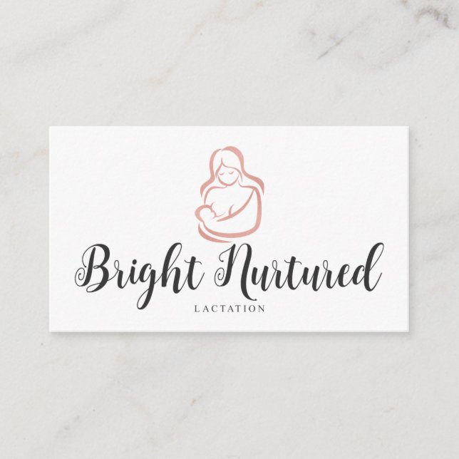 Bright Nurtured Business Card (Front)