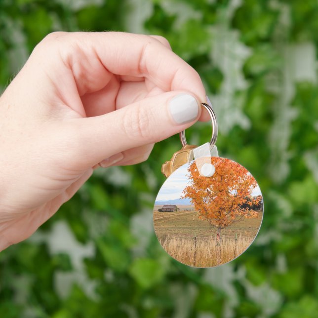 Bright October  Key Ring (Hand)