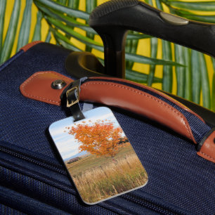 Bright October Luggage Tag