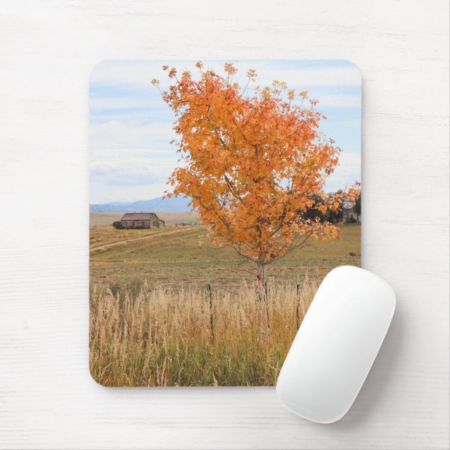 Bright October  Mouse Pad (With Mouse)