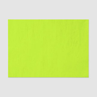 Bright or Neon Yellow Green Tissue Paper