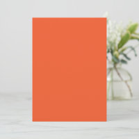 Bright Orange Minimalist Solid Background