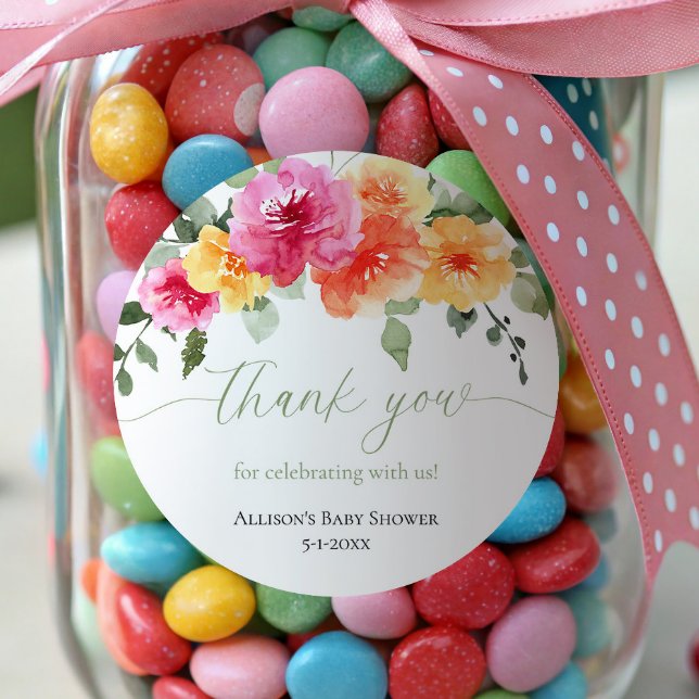 Bright orange pink peonies floral flowers stickers (Creator Uploaded)