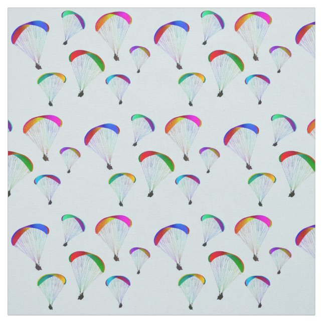 Bright Parachute Canopies: Paraglider / Parasailer Fabric (Swatch)