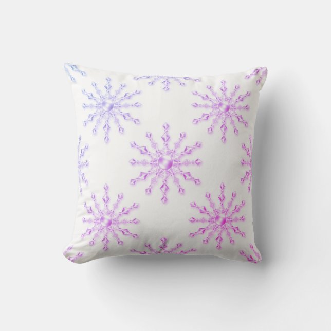 Bright pastel  CRYSTALS MoJo Pillow (Front)