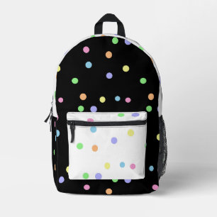 Bright Pastel Polka Dots backpack