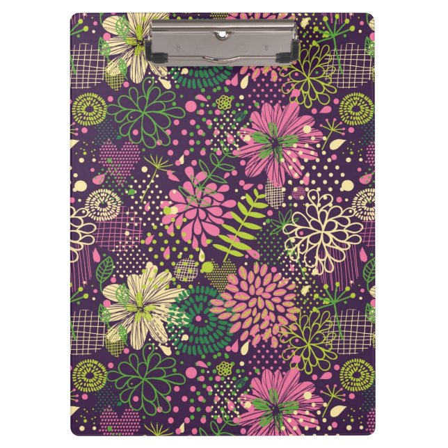 Bright pattern clipboard (Front)