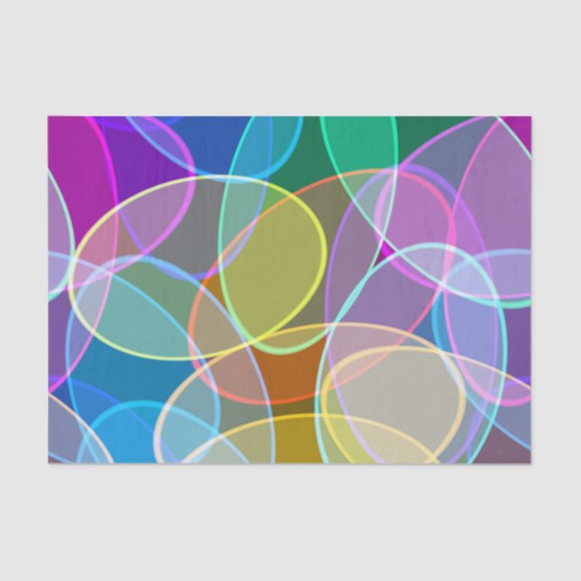 Bright Pattern Tissue Paper (Front)