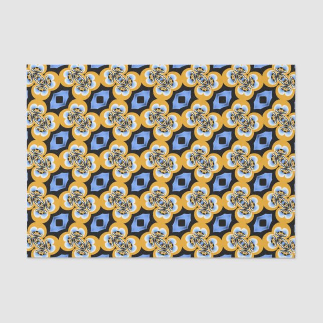Bright Pattern Tissue Paper (Front)