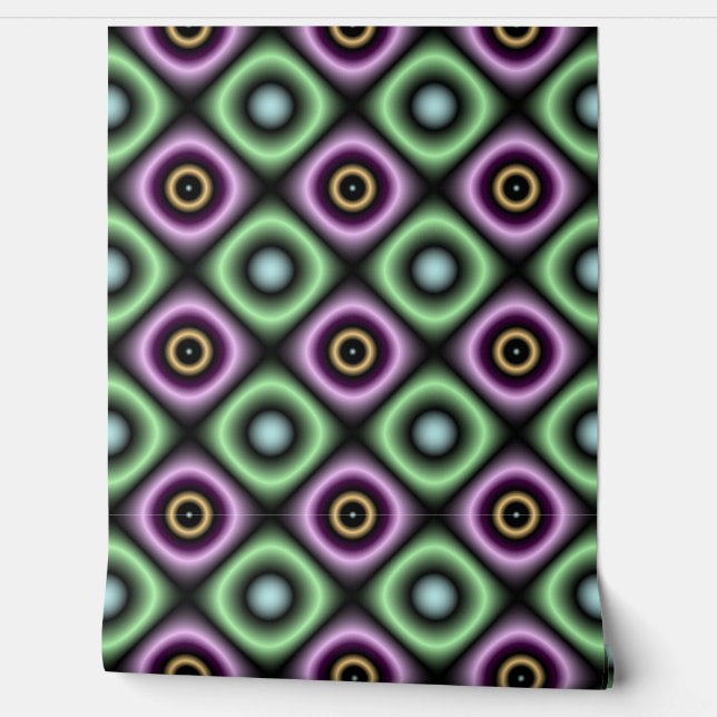 Bright Pattern Wallpaper (Unrolling)