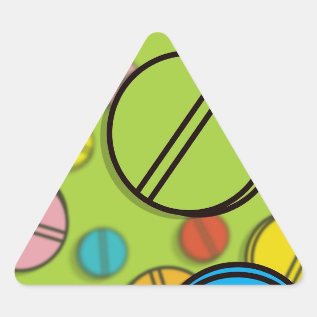 Bright Pills Triangle Sticker (Front)