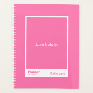 Bright Pink Block Quote | Fully Customizable Planner
