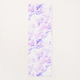 Bright pink blue Yoga mat. Mat