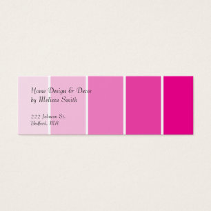 Bright Pink Paint Samples