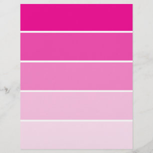 Bright Pink Paint Samples