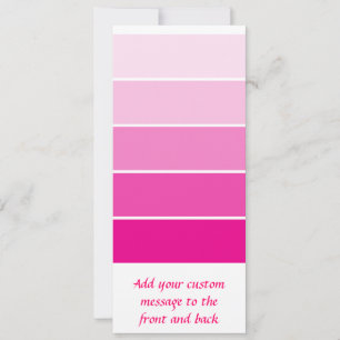 Bright Pink Paint Samples