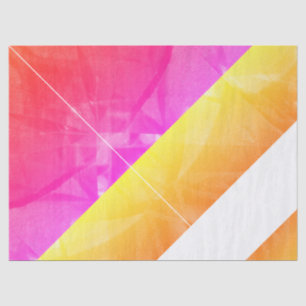 Bright pink red blue abstract beautiful design tissue paper