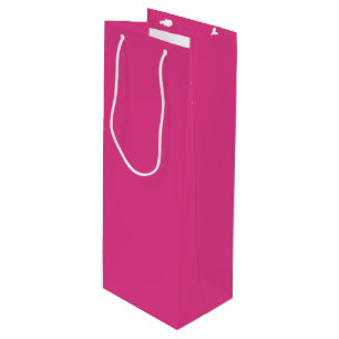 Bright Pink - Wine Gift Bag